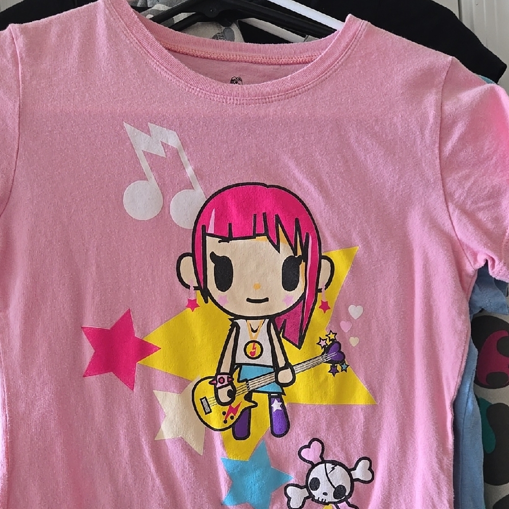 Pink Graphic Kids T-Shirt